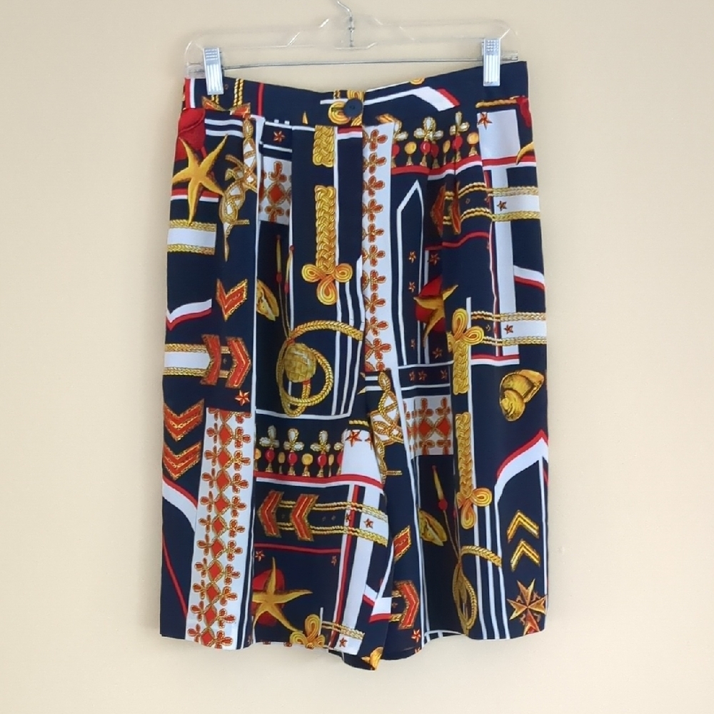 16T Chel'sea L'td Shorts Nautical Knot Semisheer Blue Red Whimsy